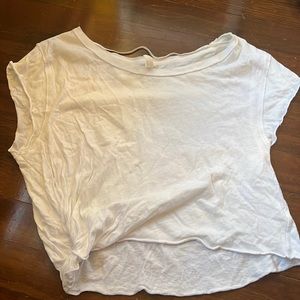 Free People White Crop